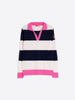 JERSEY LARGE STRIPE CUELLO POLO