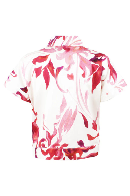 SUKI POPOVER TOP KYOTO FLORAL