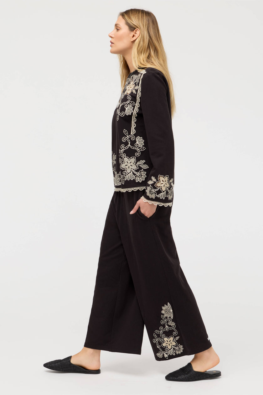 VENLDA CROP WIDE LEG PANT  LUCCI
