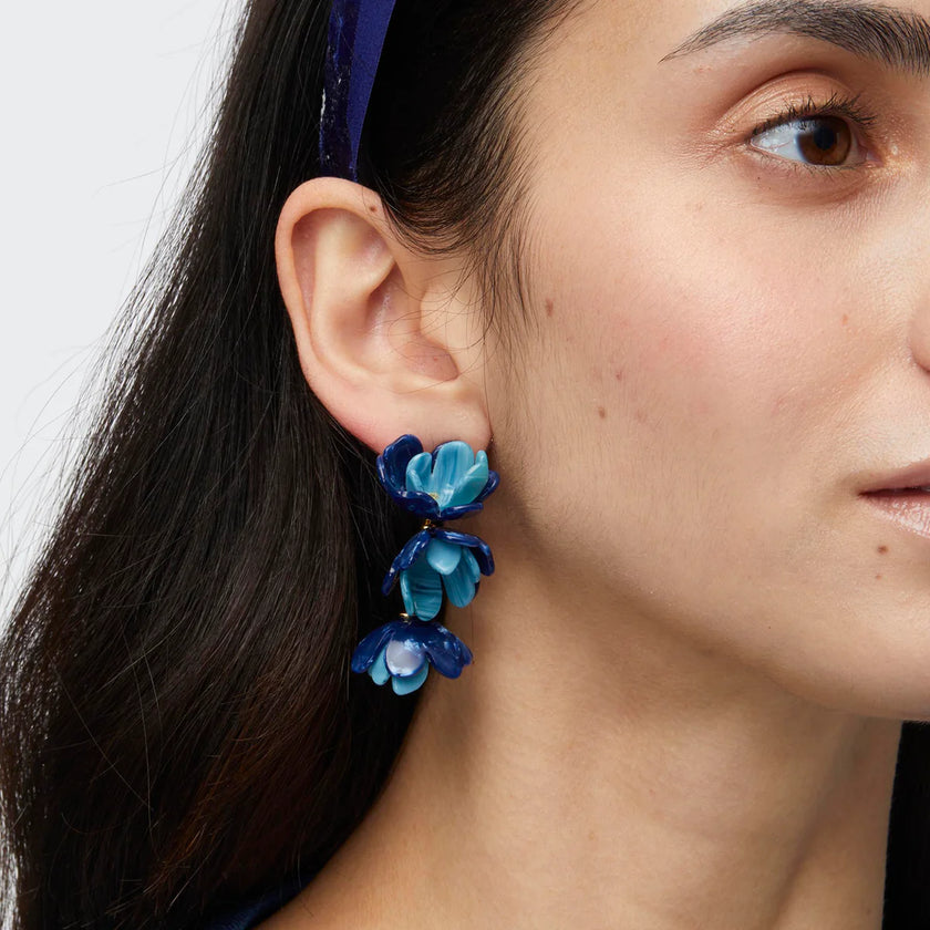 MINI ROSE DROP EARRING