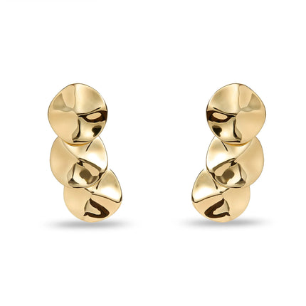 GOLD SOCIALITE STATEMENT EARRINGS