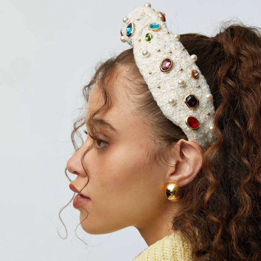 DOME BUTTON EARRINGS