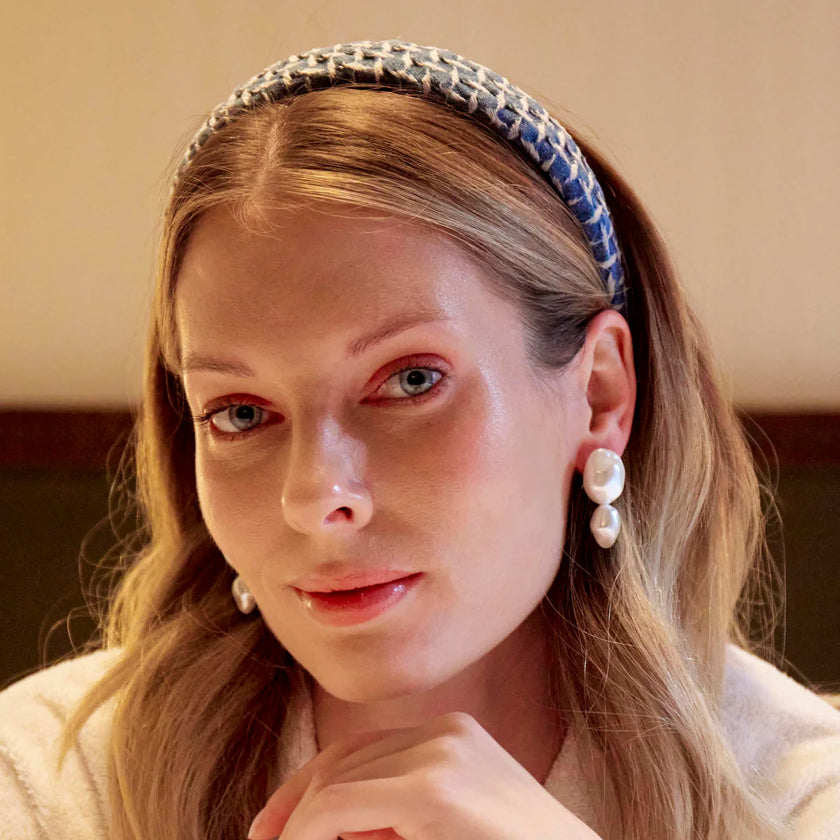 ESTATE DOUBLE DROP EARRINGS