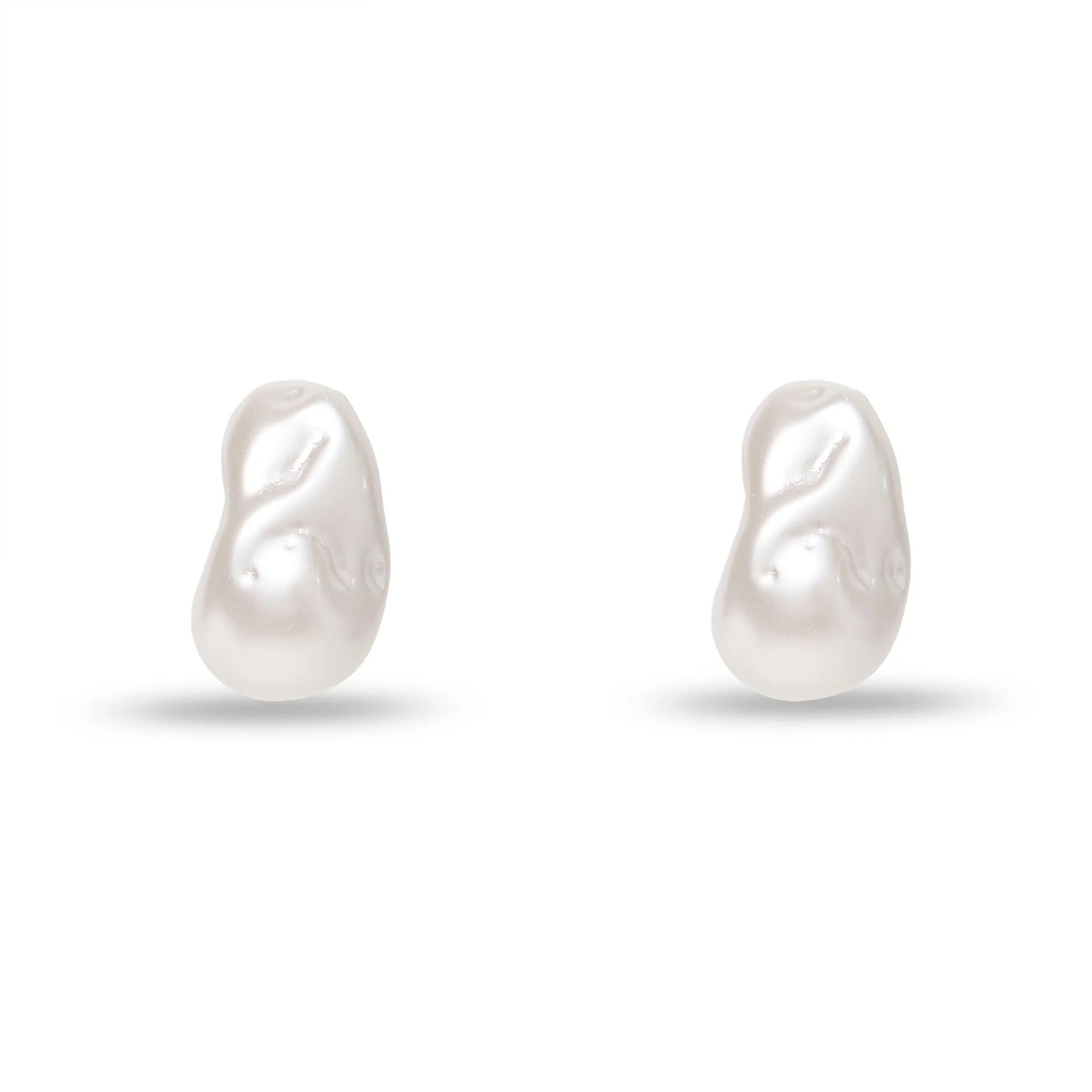 WORTH AVE BUTTON EARRINGS