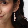 COLLECTOR PEARL LINEAR EARRING