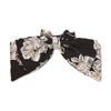 JET ELIZABETH FLORAL JACQUARD BARRETTE
