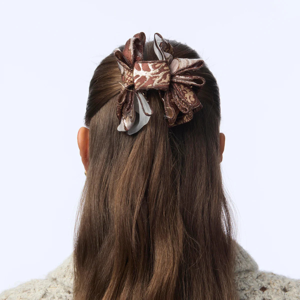 MINI RITA FLORAL CLAW CLIP