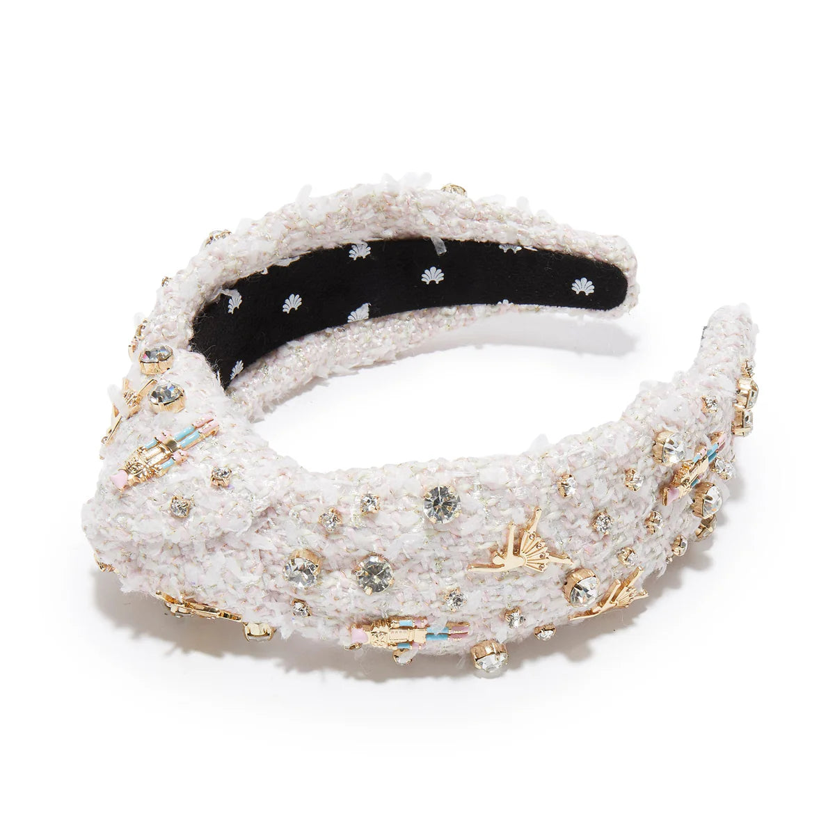 NUTCRACKER EMBELLISHED KNOTTED HEADBAND