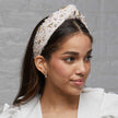 NUTCRACKER EMBELLISHED KNOTTED HEADBAND