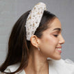 NUTCRACKER EMBELLISHED KNOTTED HEADBAND