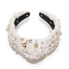 NUTCRACKER EMBELLISHED KNOTTED HEADBAND