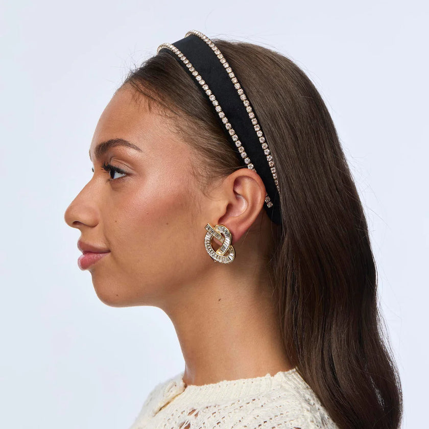 JET BESSETTE CRYSTAL EDGE HEADBAND