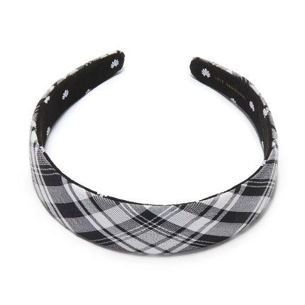 JET BESSETTE PLAID HEADBAND