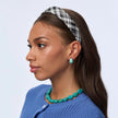 JET BESSETTE PLAID HEADBAND