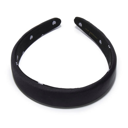 JET CHARLOTTE SILK HEADBAND