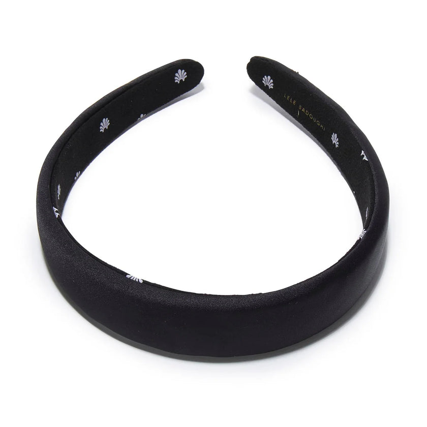 JET CHARLOTTE SILK HEADBAND