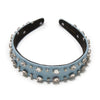 BESSETTE CRYSTAL TRIM HEADBAND