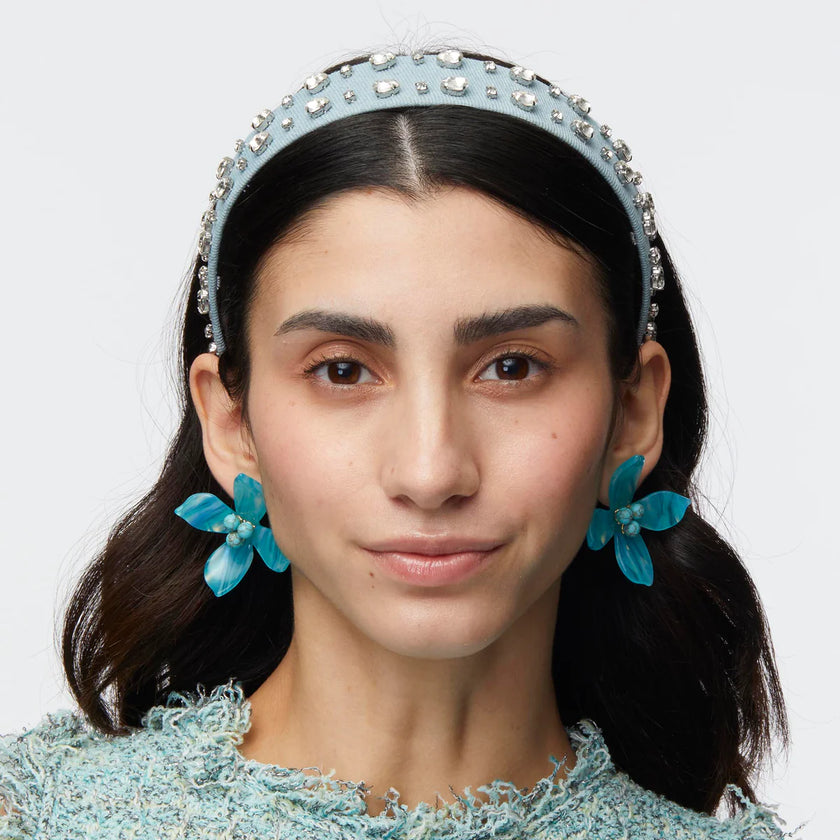 BESSETTE CRYSTAL TRIM HEADBAND