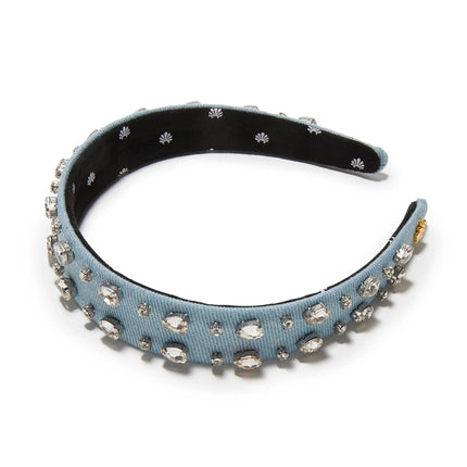 BESSETTE CRYSTAL TRIM HEADBAND