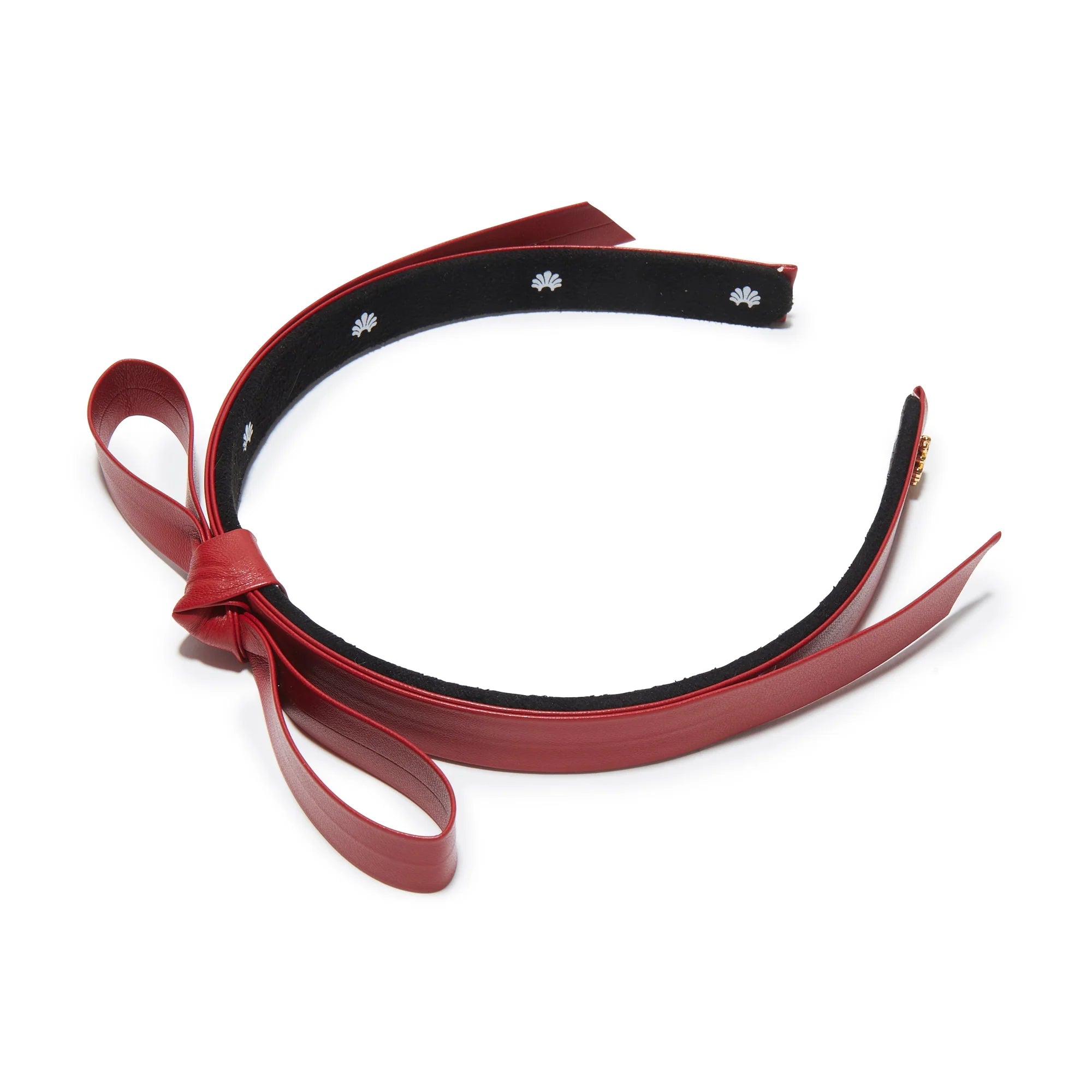 BARDOT FAUX LEATHER HEADBAND