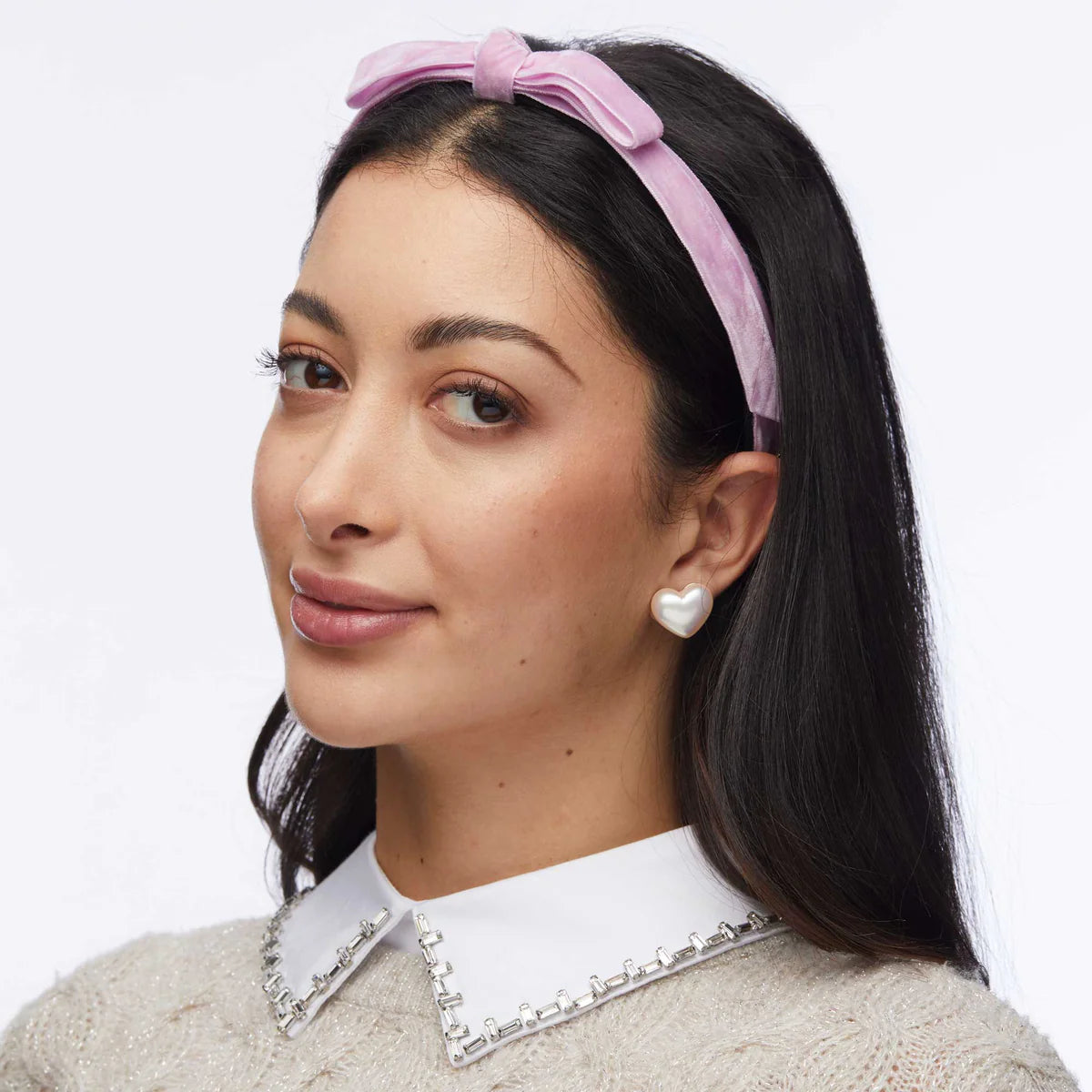 BARDOT SLIM VELVET HEADBAND