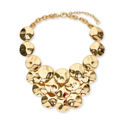 GOLD SOCIALITE BIB NECKLACE