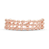 DIANA TRIPLE ROW PEARL NECKLACE