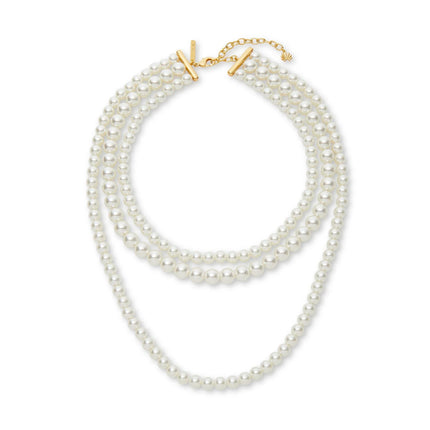 THREE STRAND PEARL NECKLACE