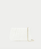 BRIT WHITE LACE FLAT CLUTCH