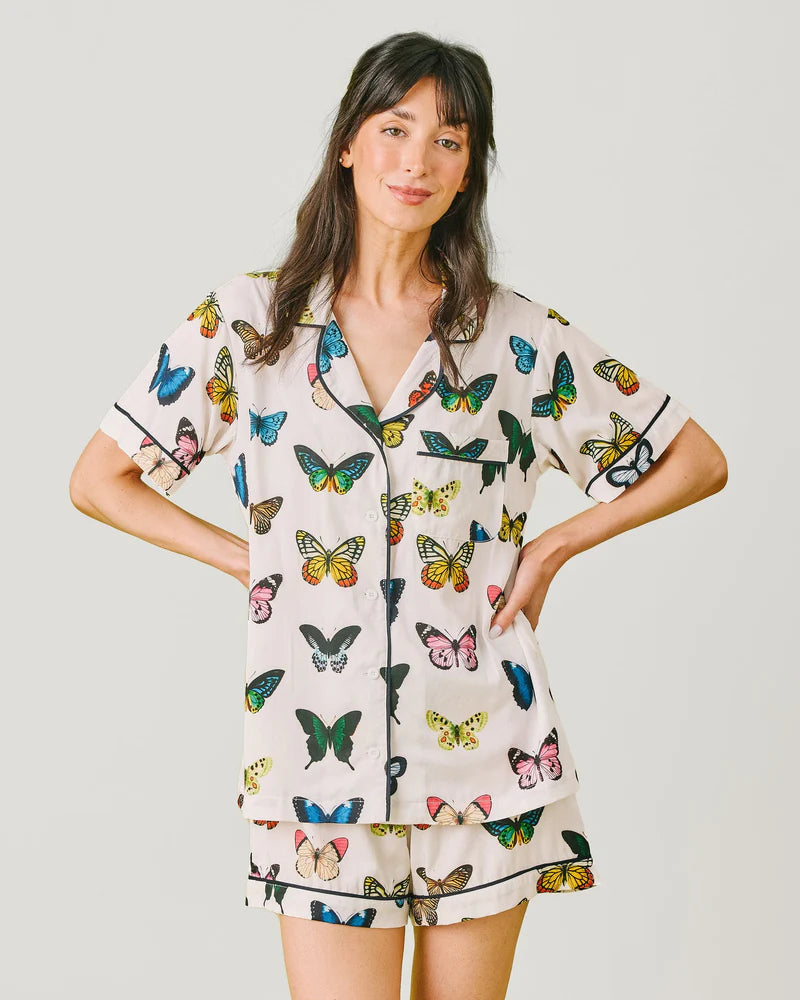 MARIPOSA PAJAMA SHORTS SET
