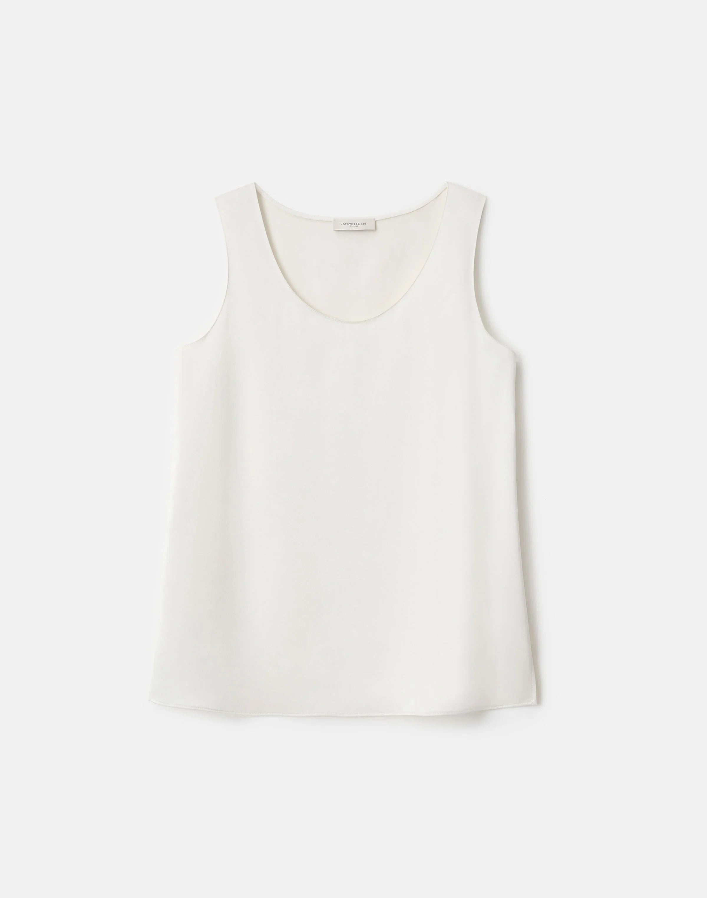 NOIR SATIN SLEEVELESS BLOUSE