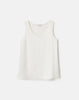 NOIR SATIN SLEEVELESS BLOUSE