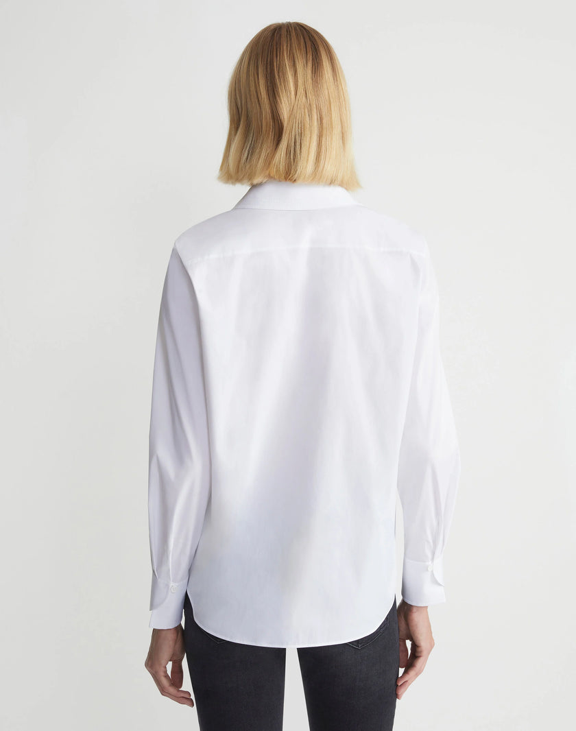 STRETCH COTTON STRAIGHT SHIRT