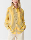 STRIPED COTTON OVERSIZED SHIRT