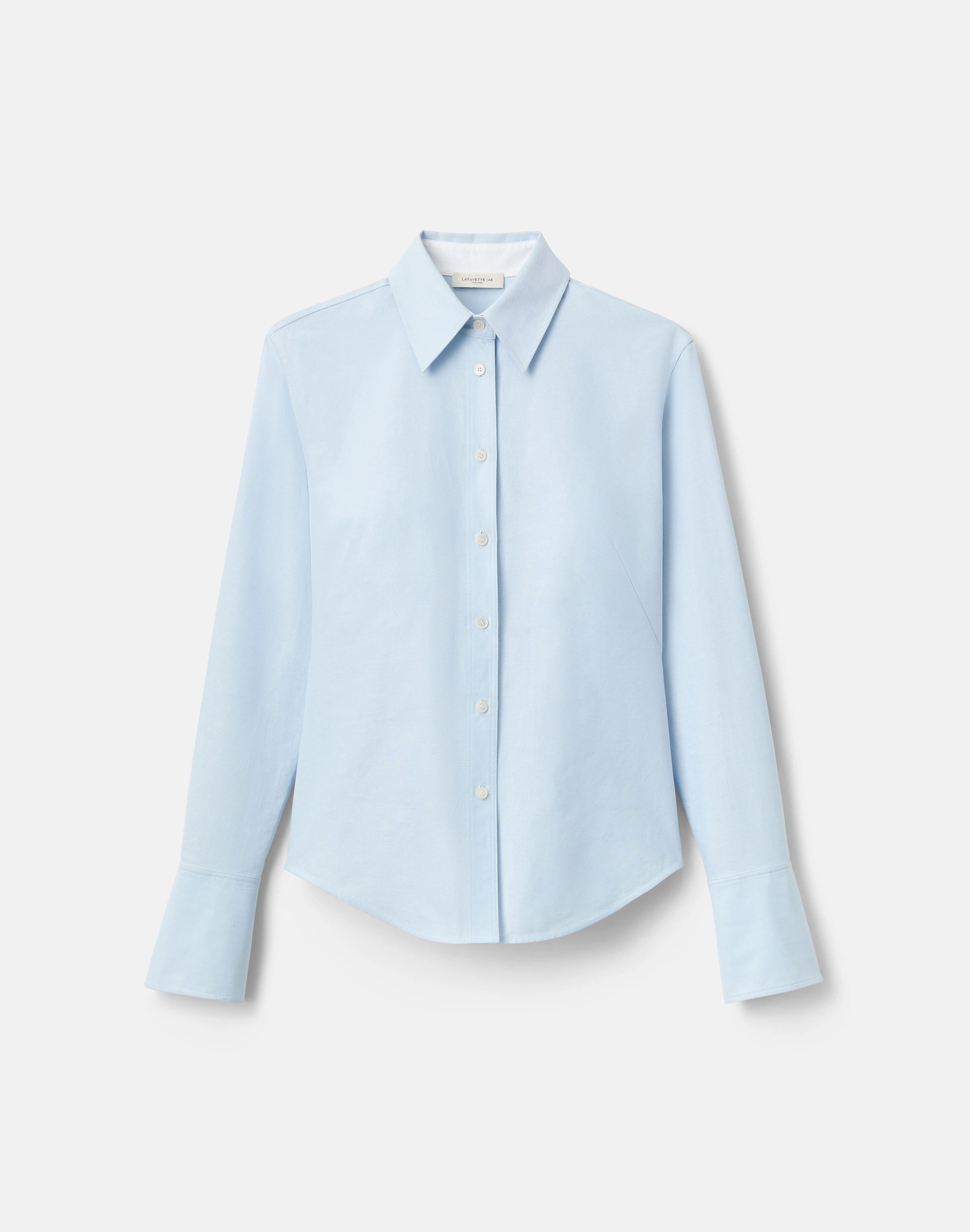 COTTON OXFORD FITTED SHIRT