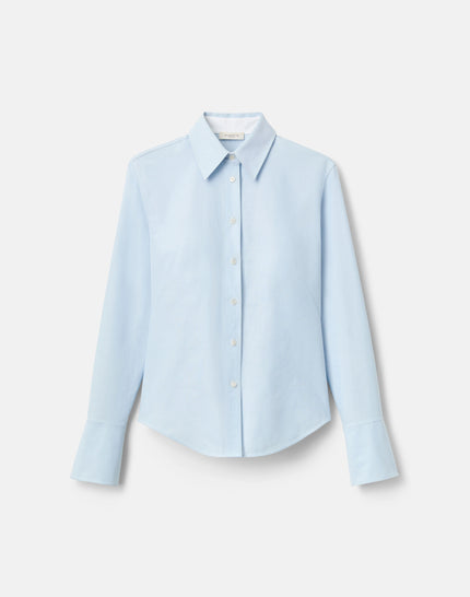 COTTON OXFORD FITTED SHIRT