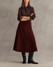 PINSTRIPE COTTON FITTED SHIRT