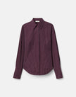 PINSTRIPE COTTON FITTED SHIRT