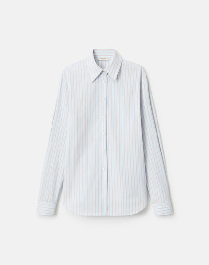 AURORA STRIPE COTTON TAILORED SHIRT