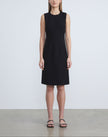 HARPSON FINESSE CREPE SHEATH DRESS