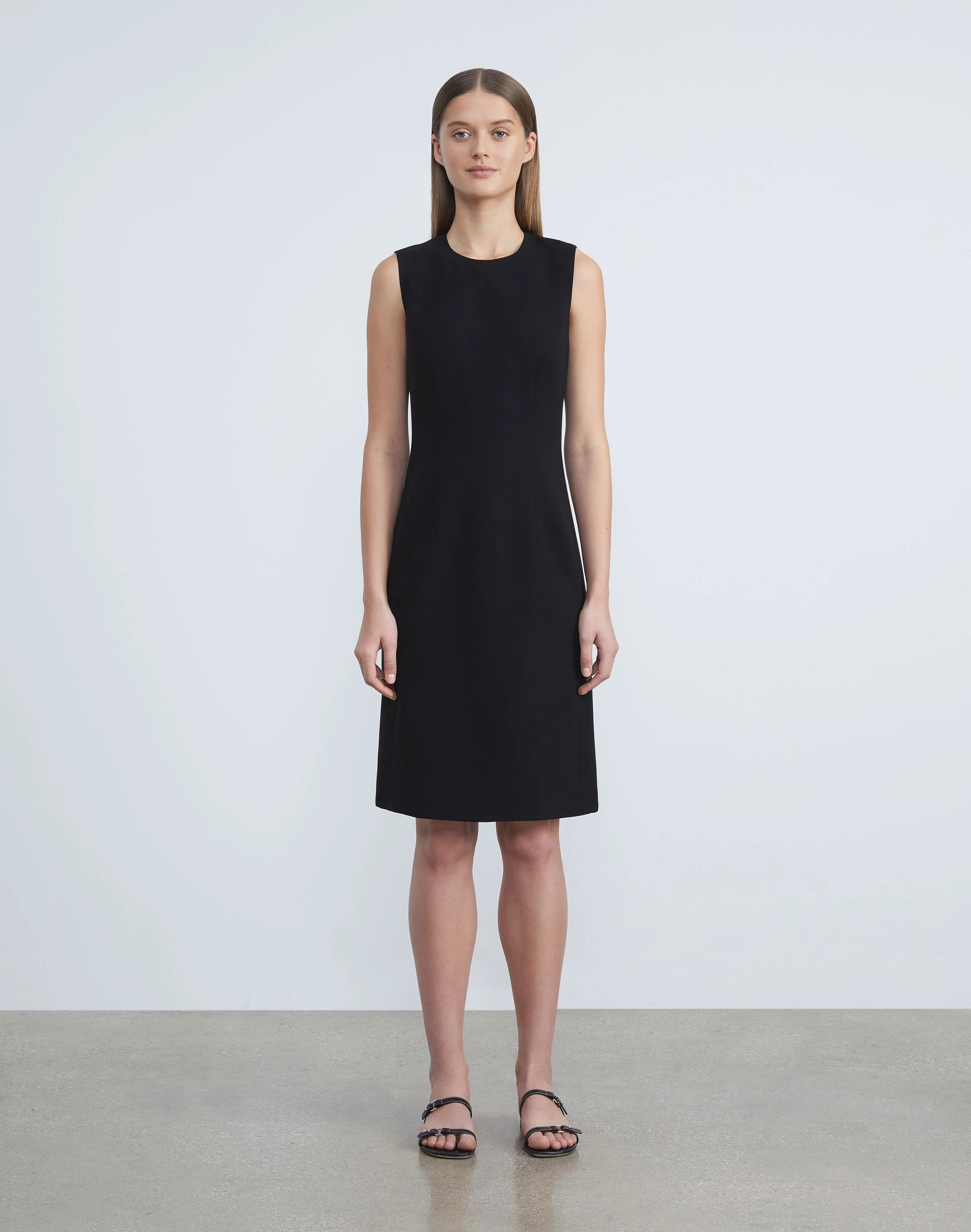 FINESSE CREPE SHEATH DRESS