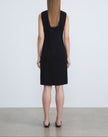 HARPSON FINESSE CREPE SHEATH DRESS