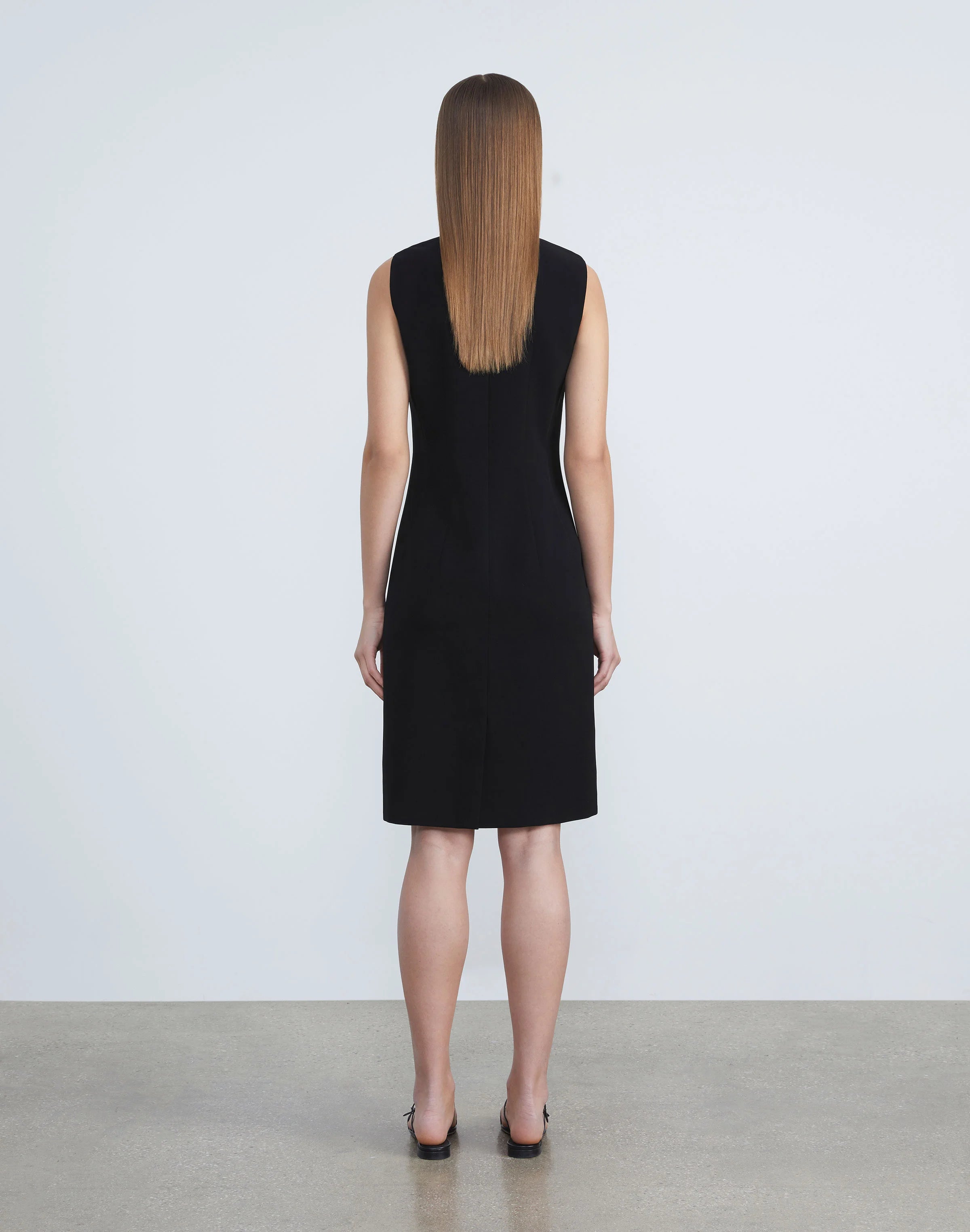 FINESSE CREPE SHEATH DRESS