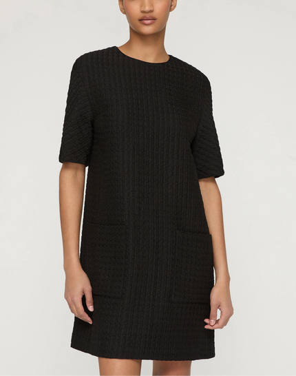 PATCH POCKET SHIFT DRESS