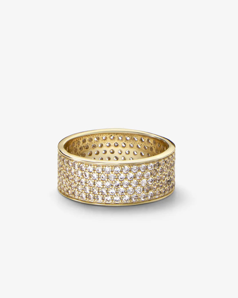 SLICK PAVE RING