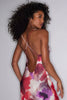 MIZUKI CROSS BACK SLIP DRESS