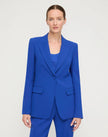 FINESSE CREPE PEAK LAPEL BLAZER