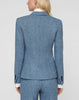 DONEGAL TWEED BUTTON FITTED BLAZER
