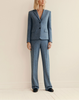 DONEGAL TWEED BUTTON FITTED BLAZER