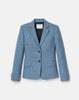 DONEGAL TWEED BUTTON FITTED BLAZER